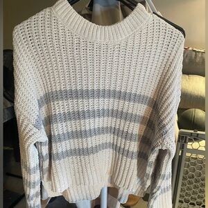 Cream Knit Pullover sweater
